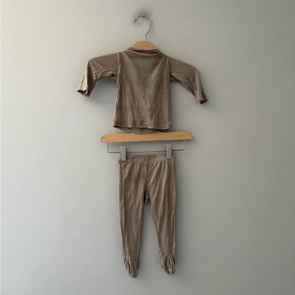 $20 ADD ON Solly‎ Baby Neutral Colorway Bamboo Set 3-6M Little Sleepiez Zara